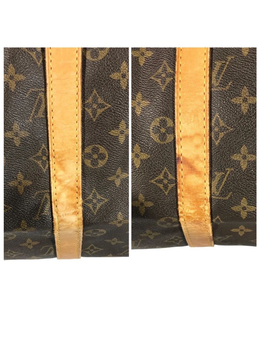 Authentic Louis Vuitton Classic Monogram Keepall 45 Handbag - Picture 8 of 12